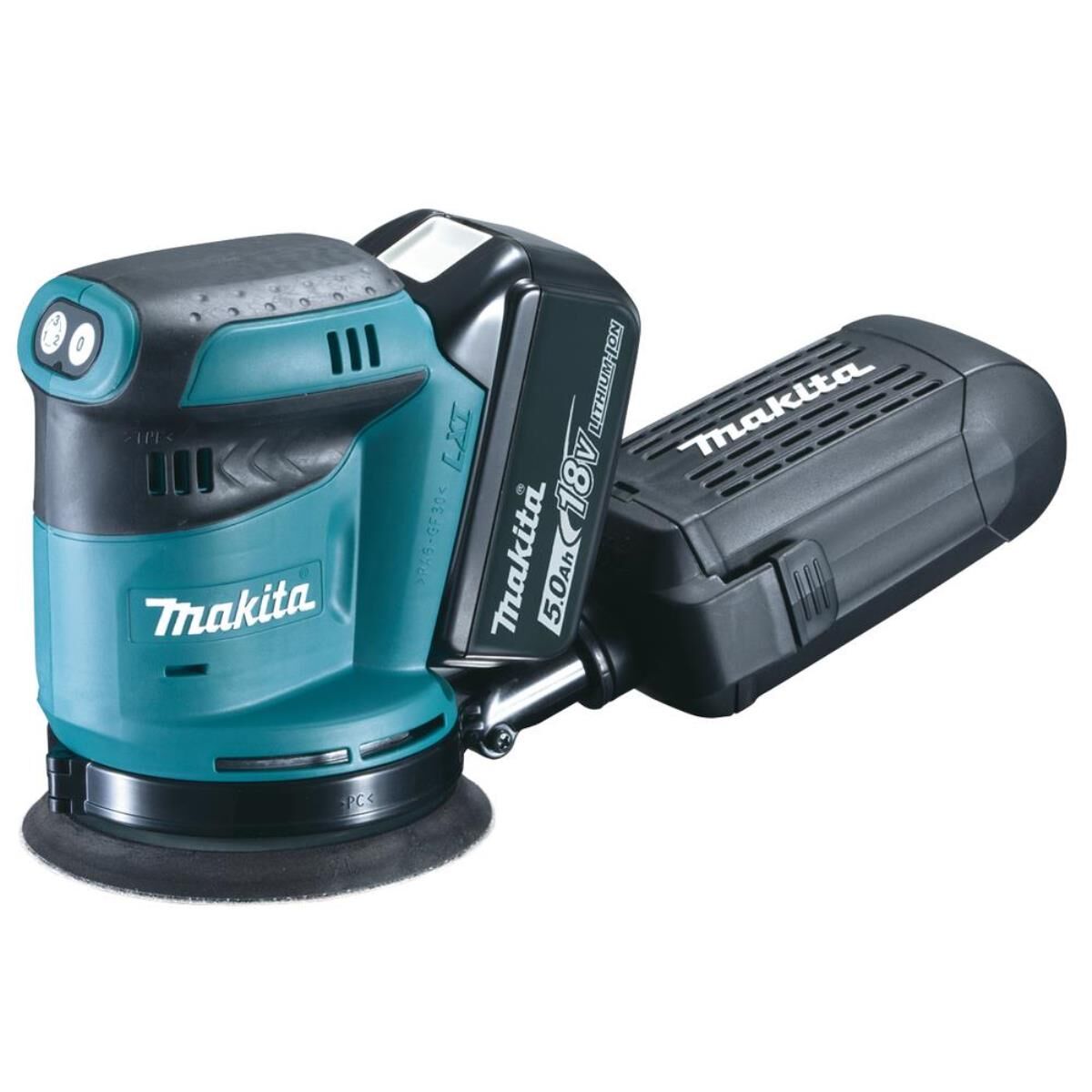 Makita DBO180Z - Exzenterschleifer - schnurlos - 125 mm Makita DBO180Z - Exzenterschleifer - schnurlos - 125 mm