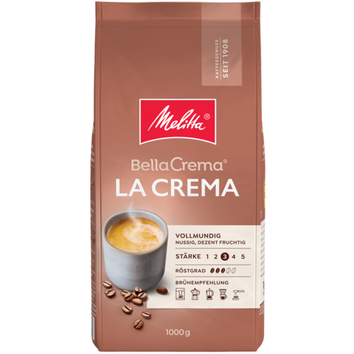 Melitta Bella Crema La Crema  1kg Bohnen