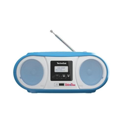 TECHNISAT Boombox 3W UKW/DAB+ CD BT MP3 USB Weckt. Bibi&Tina bl-ws DIGITRADIO 1990 BIBI&TINA