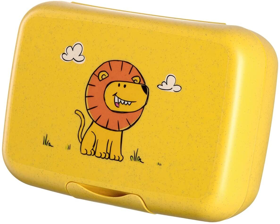 Leonardo Brotdose gelb Löwe Bambini