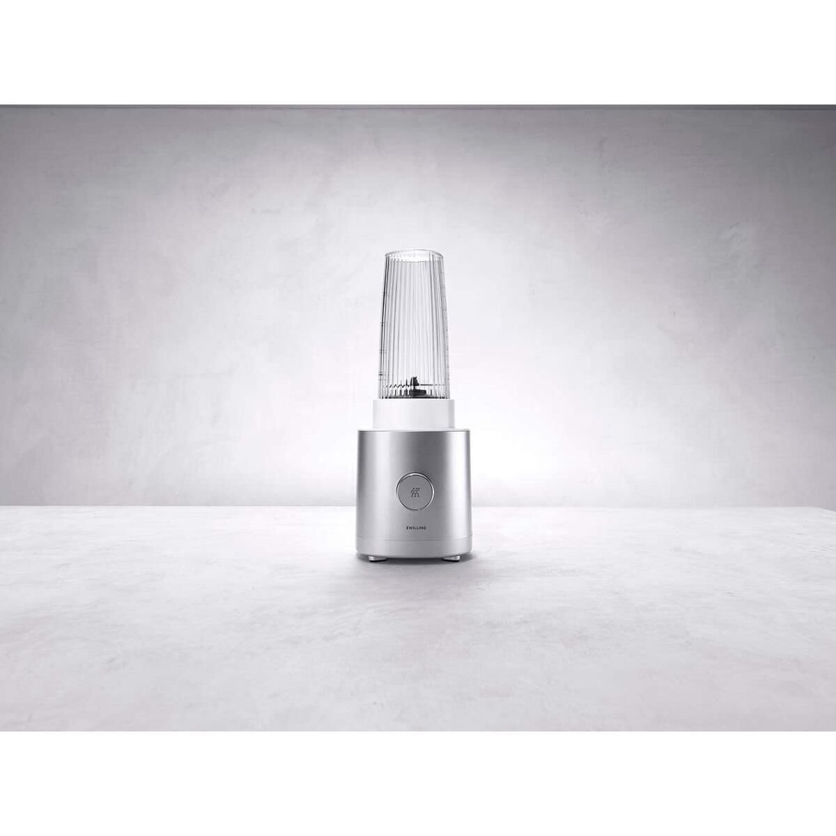 Zwilling Enfinigy Standmixer, Smoothie Maker, 600 Watt, 550 ml, mit 2 Automatikprogrammen, Silber