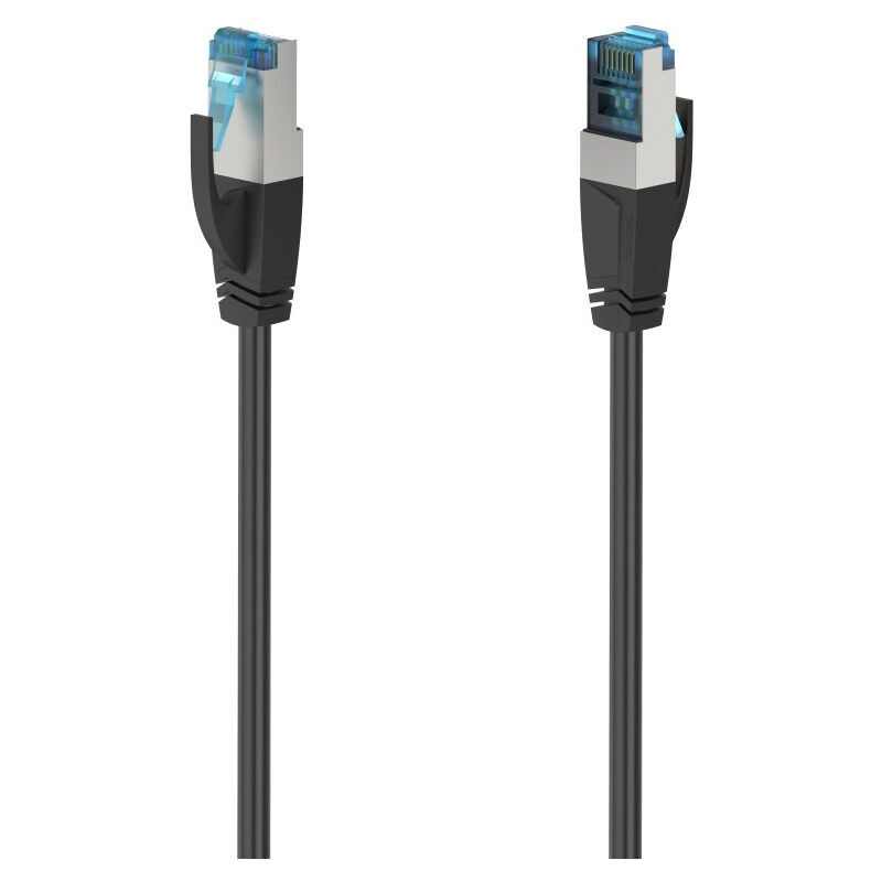 Hama Netzwerkkabel CAT-6a 0,5m sw (schwarz)