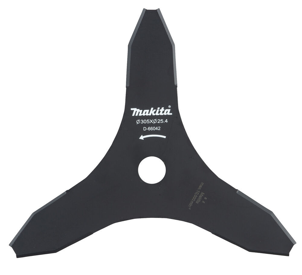 Makita 3-Zahn-Dickichtmesser, 305 mm 305 mm • 3-Zahn