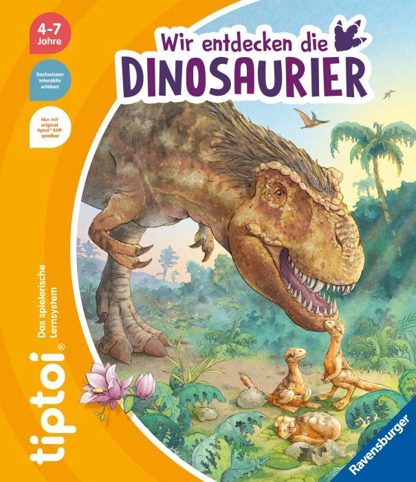 Ravensburger tiptoi® Wir entdecken die Dinosaurier 49286