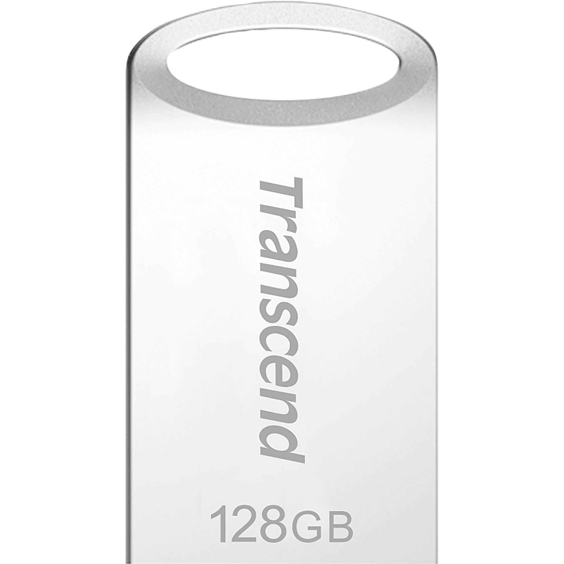 Transcend JetFlash 710 - USB-Flash-Laufwerk - 128 GB - USB 3.1 Gen 1 - Silber