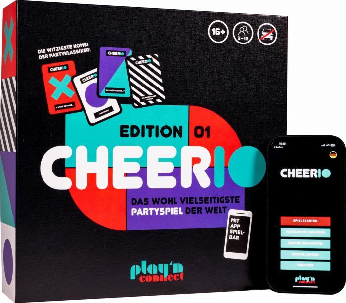 Playnconnect Cheerio Partyspiel Adult CIO-0001