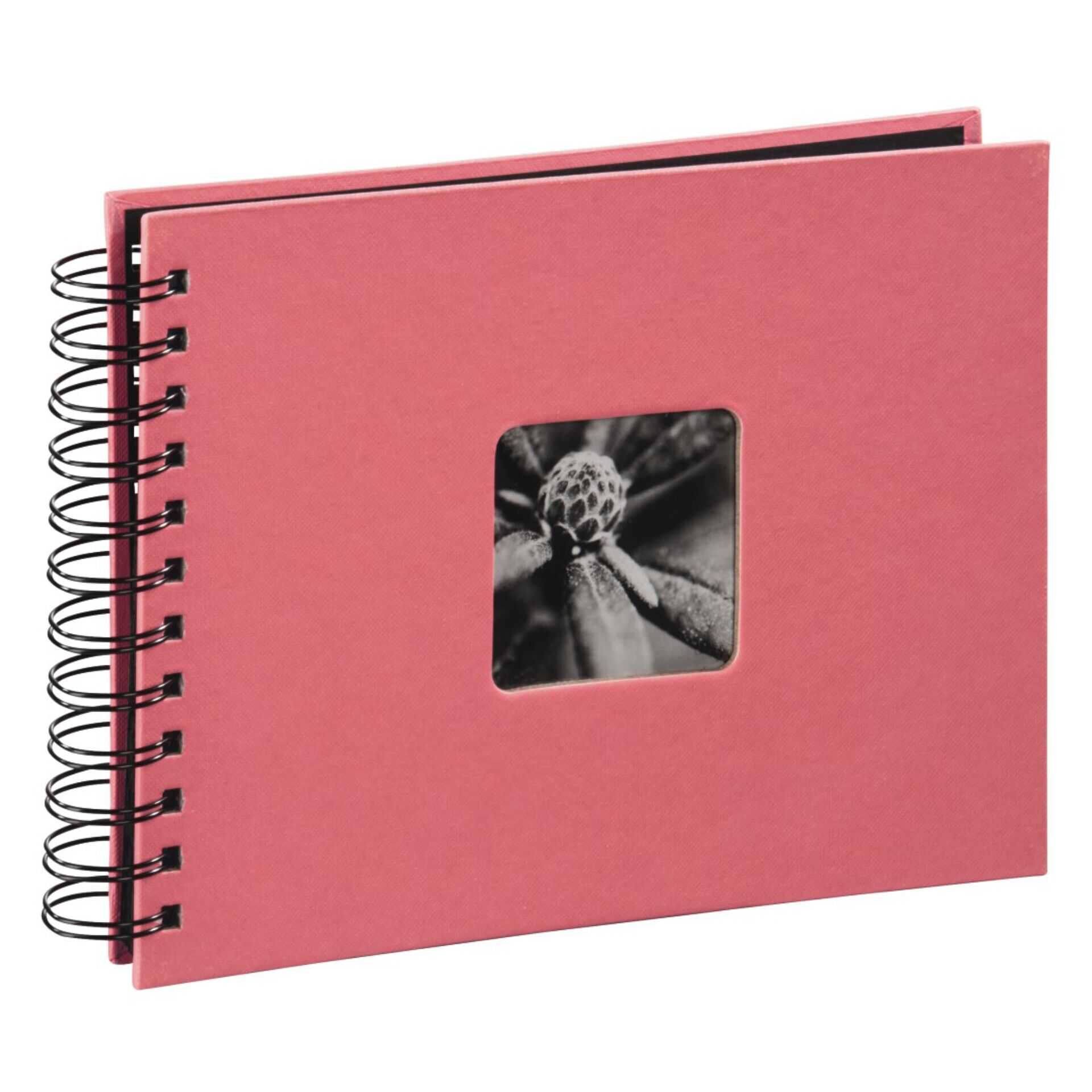 Hama  Fine Art  Spiral flamingo 24x17 50 schwarze Seiten    2555