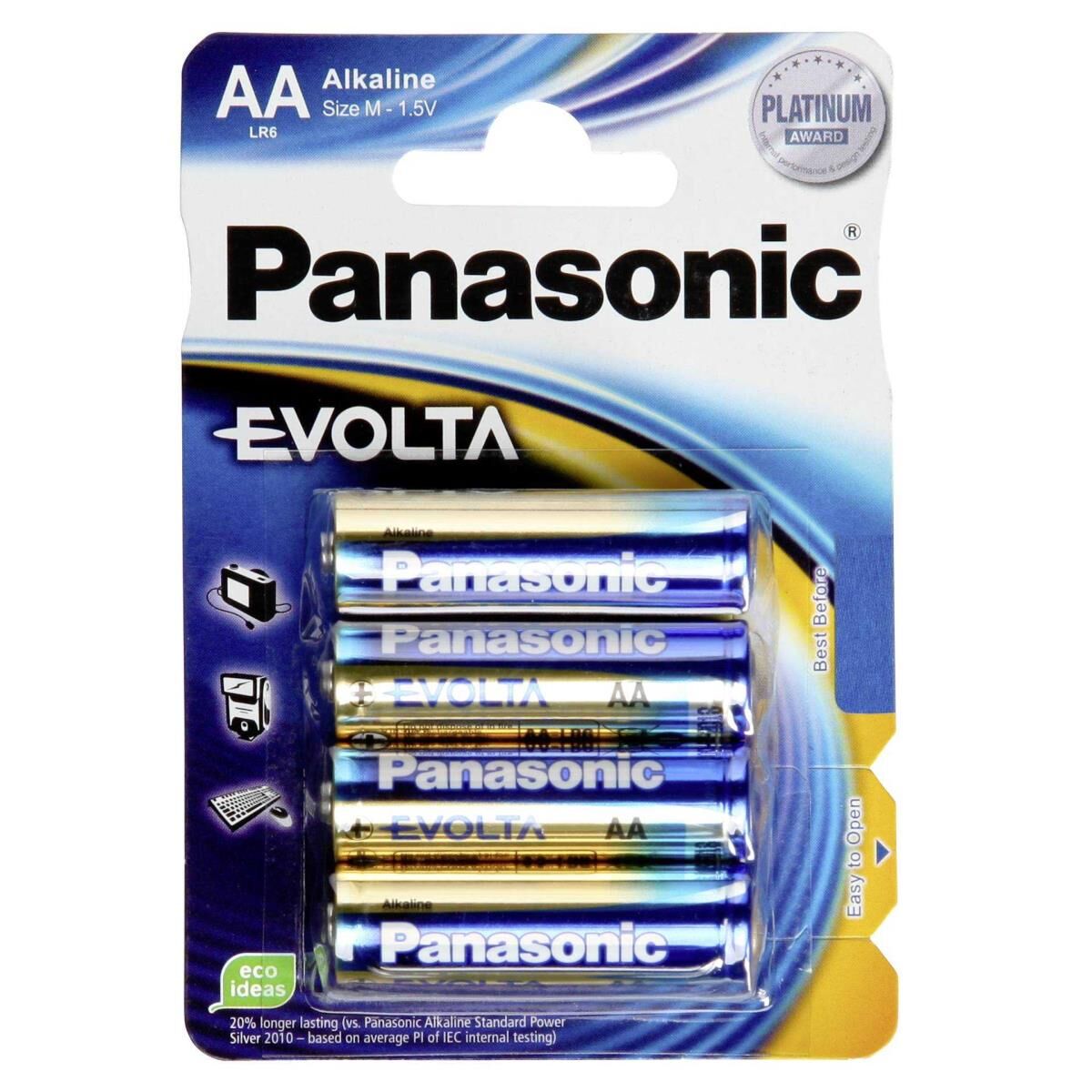 PANASONIC Batterie Evolta 4Mignon Blister