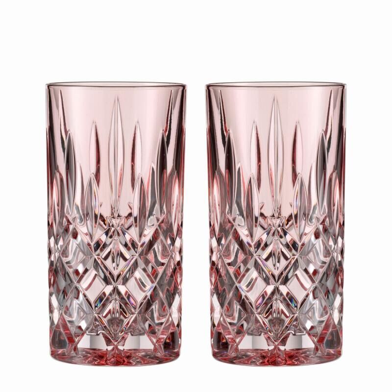 Nachtmann  Longdrink Gläser 2er Set NOBLESSE FRESH Rosa