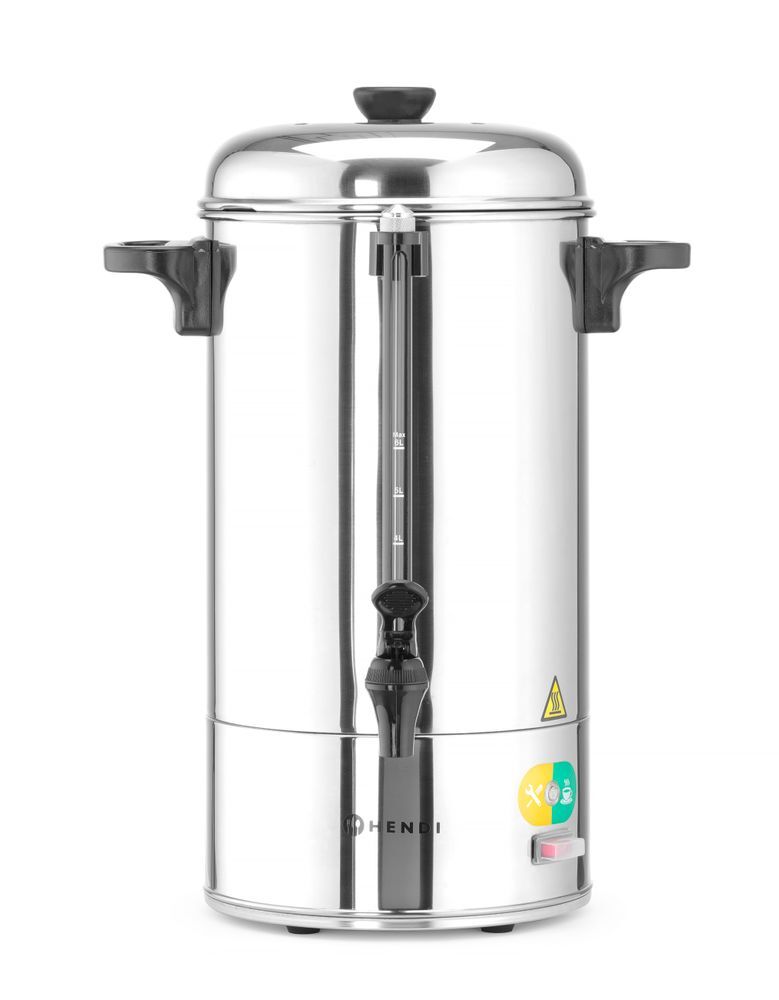 HENDI Perkolatoren einwandig, 16L, 230V/1500W, 407x382x(H)595mm
