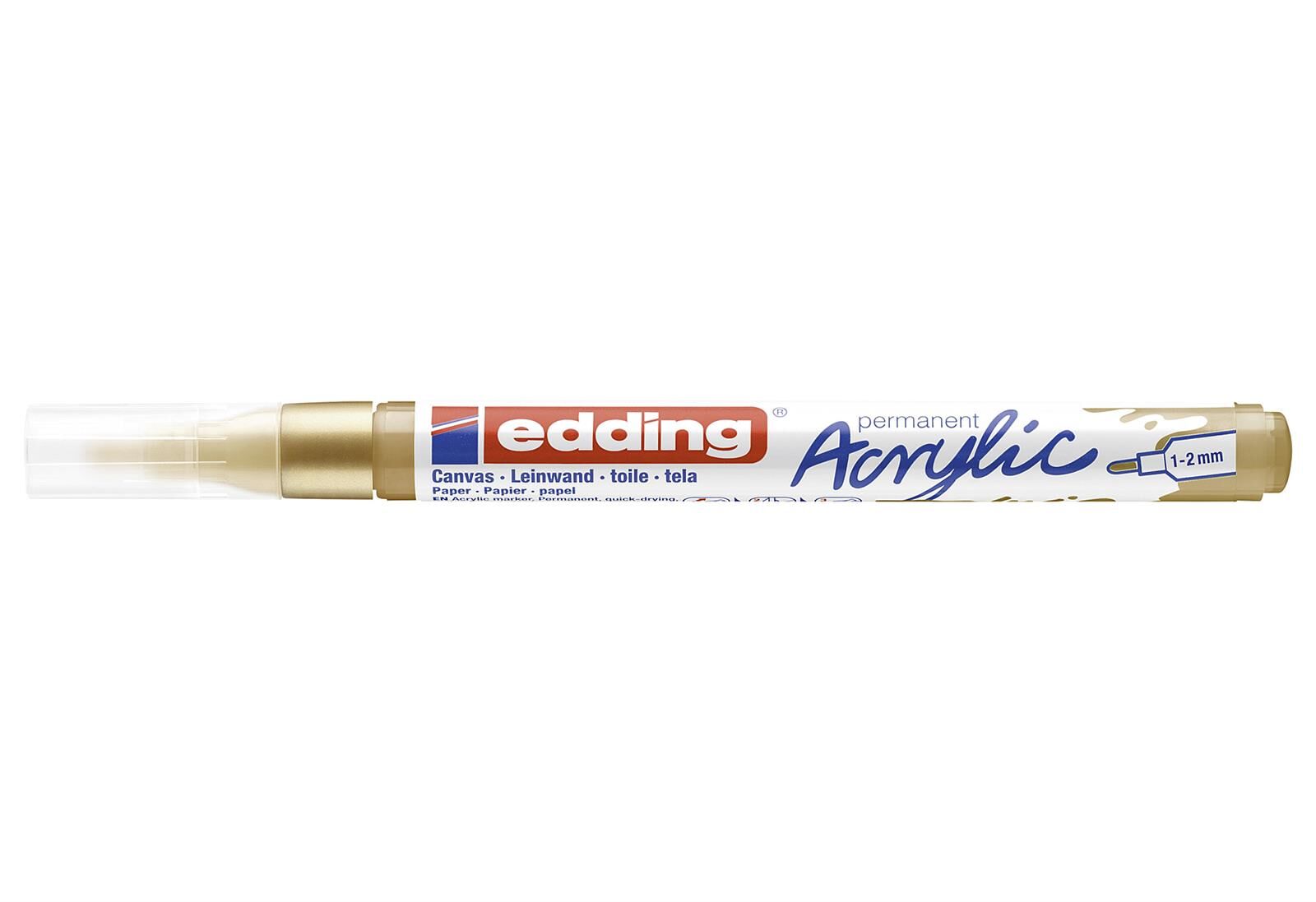 EDDING Acrylic Marker 5300 dünn reichgold