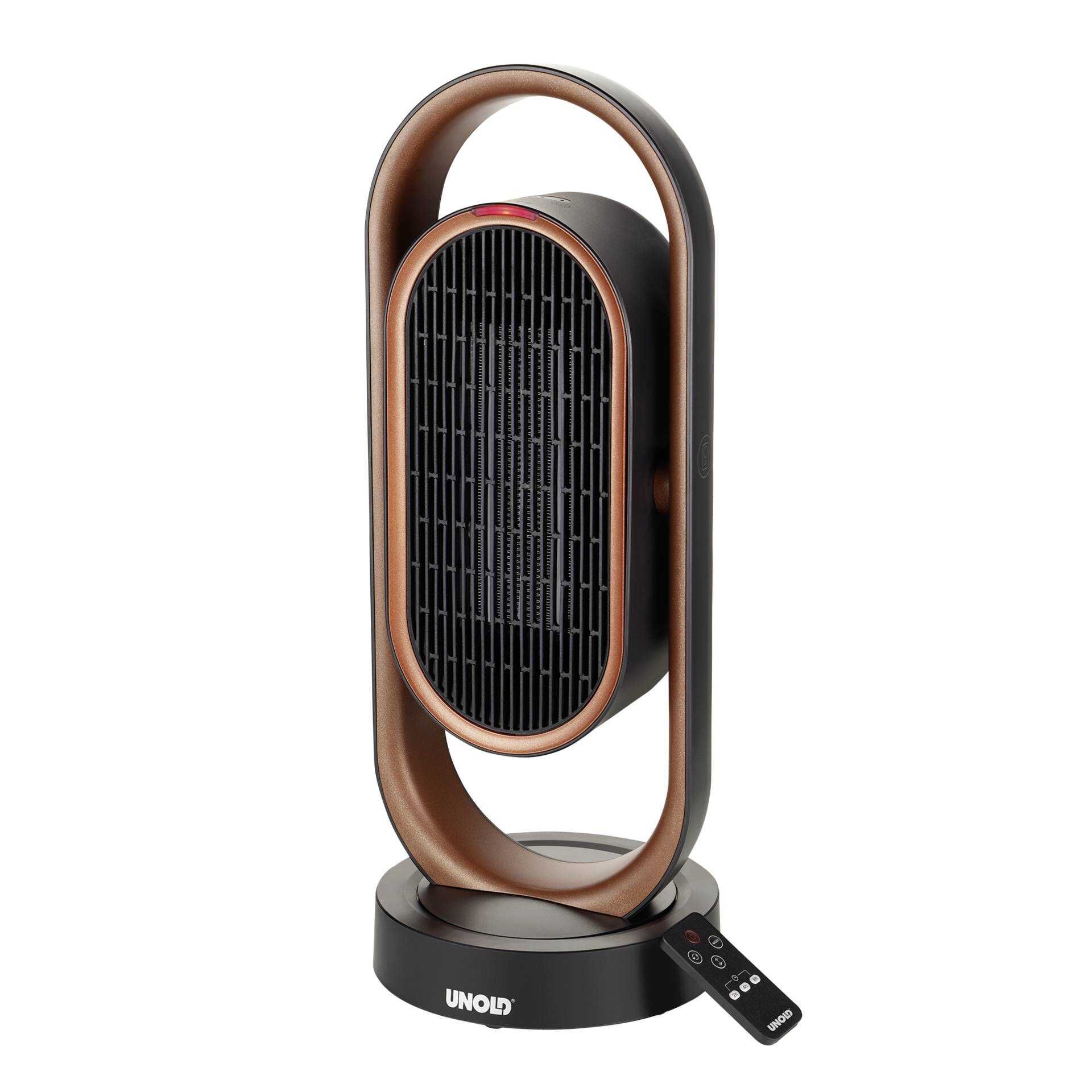 UNOLD 3D - Heizlüfter - Boden - Schwarz/Kupfer
