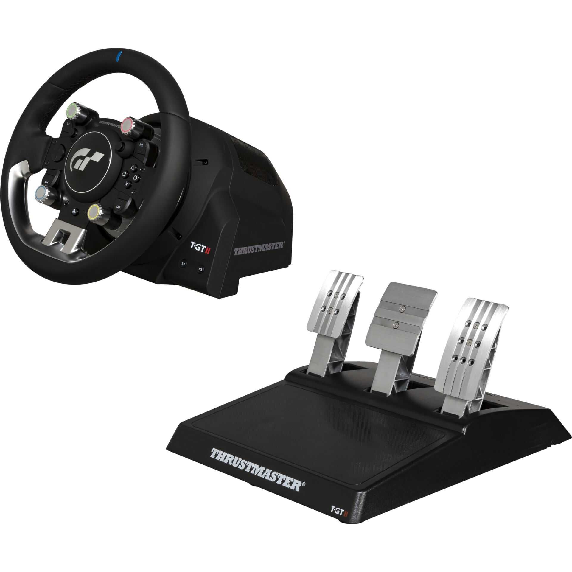 ThrustMaster T-GT II - Lenkrad- und Pedale-Set - kabelgebunden - für PC, Sony PlayStation 4