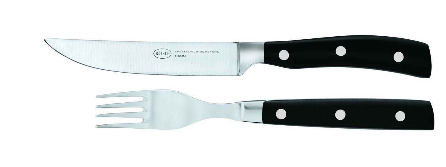 Rösle 25146 Steak Besteck Set 4-teilig