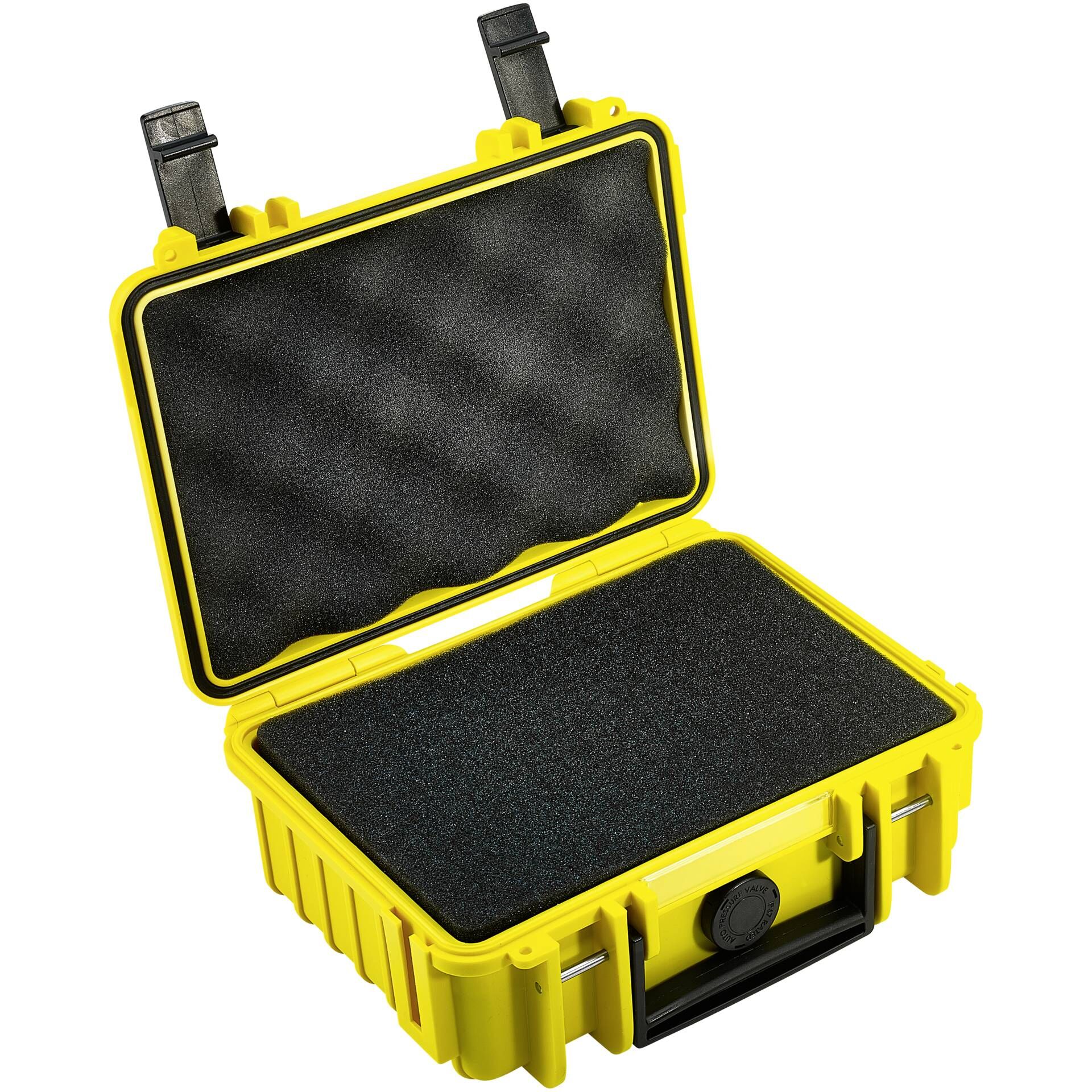 B&W outdoor.cases Type 500 - Hartschalentasche - Polypropylen - Gelb
