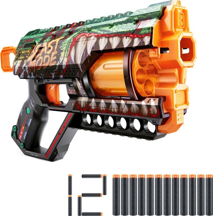 Zuru XSHOT - Skins Griefer Beast Out Blaster mit Darts 36561A