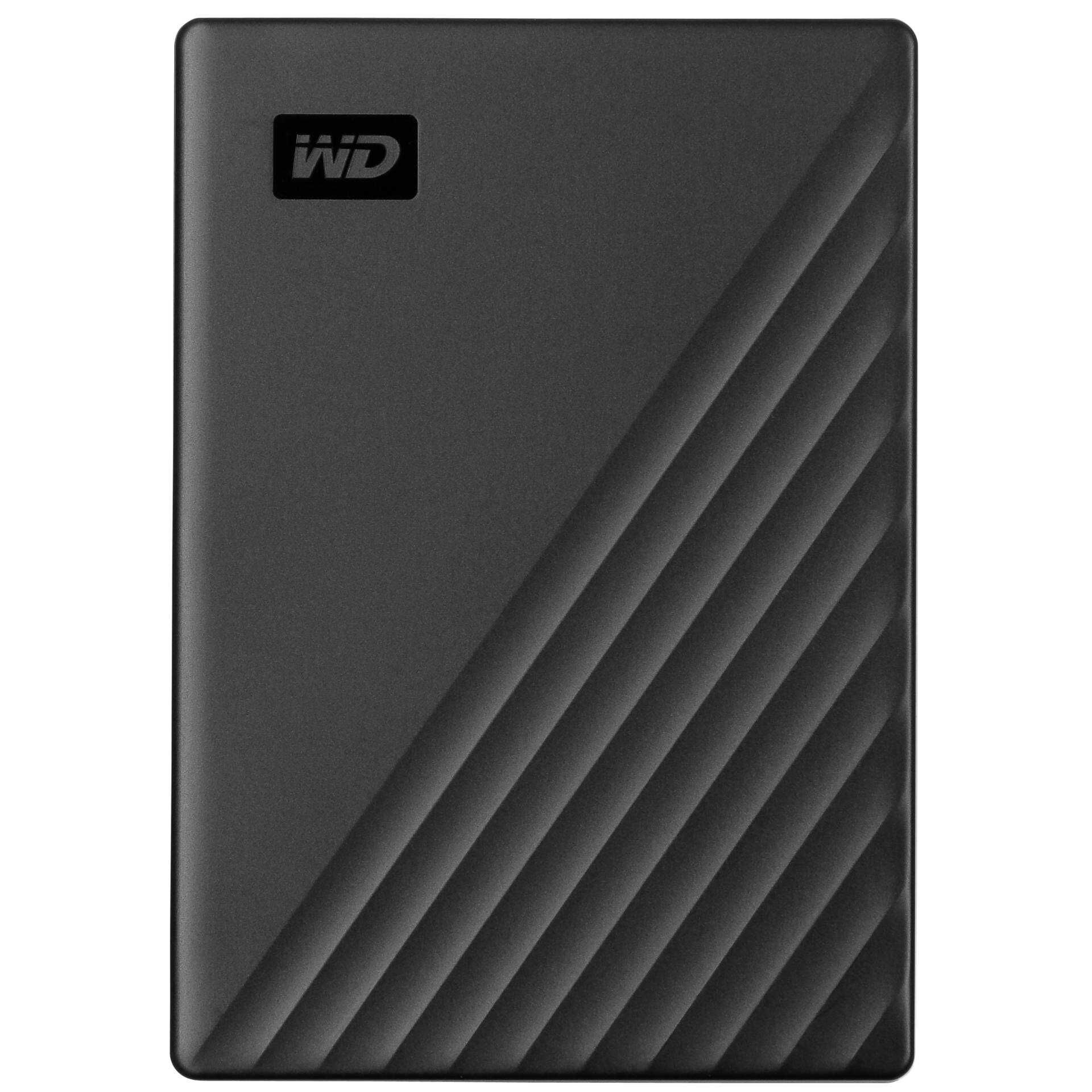 WD My Passport WDBPKJ0040BBK - Festplatte - verschlüsselt - 4 TB - extern (tragbar) - USB 3.2 Gen 1