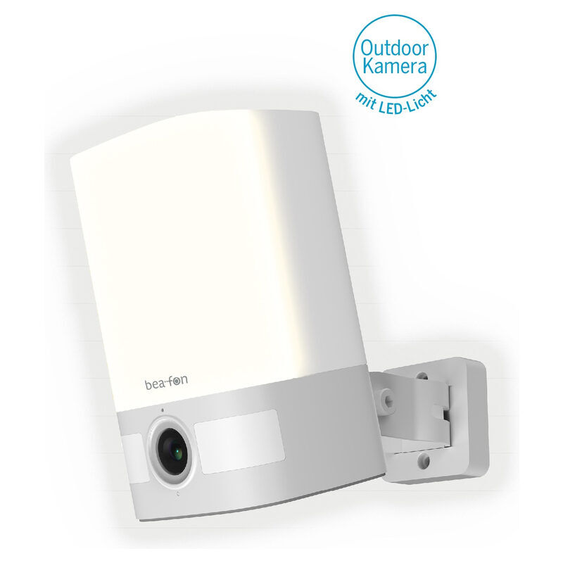 Beafon SAFER 4L Kamera-Lampe (weiß)