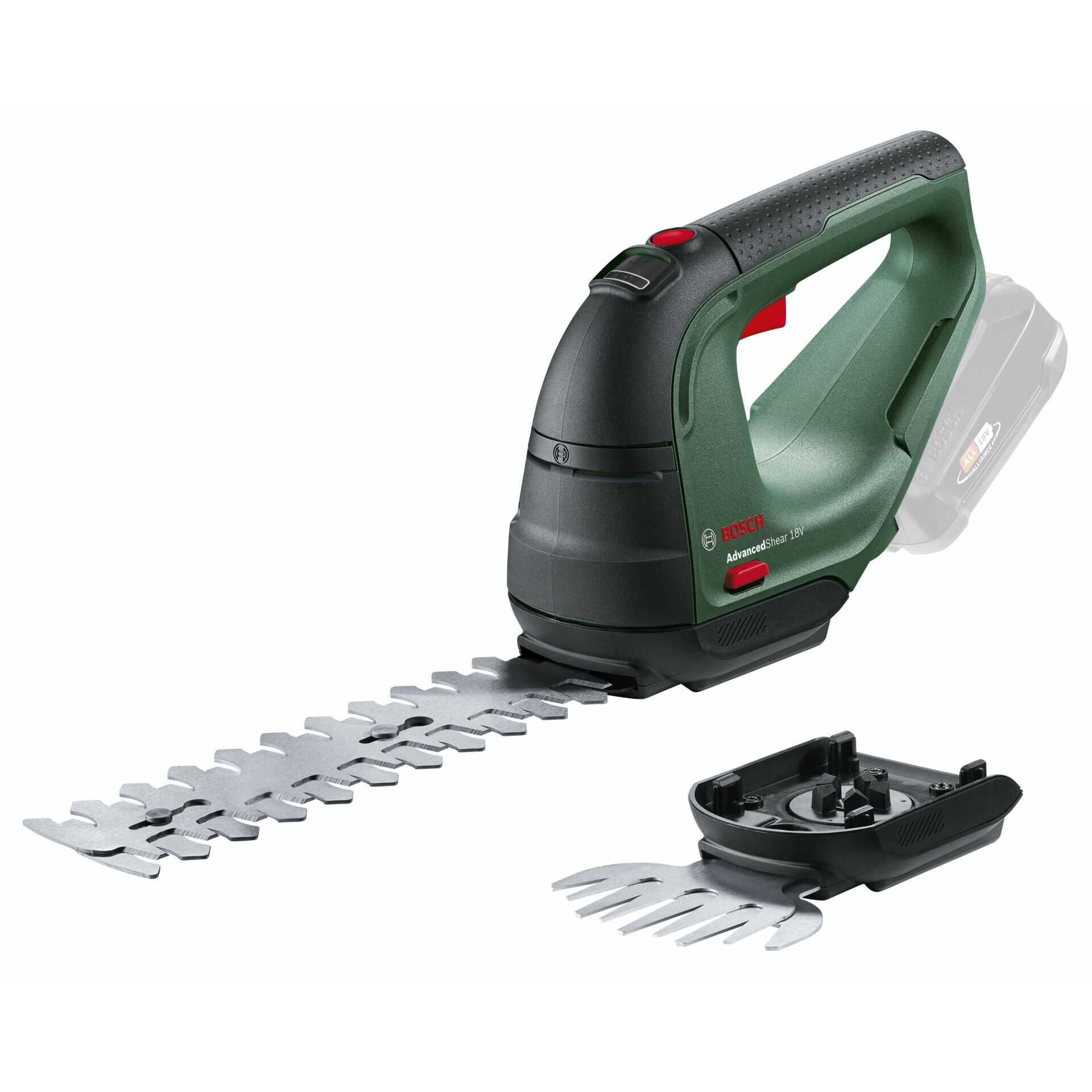 Bosch Advanced Shear 18V-10 - Gras-/Strauchschere - schnurlos - ohne Batterie - 20 cm - Zahnteilung: 8 mm