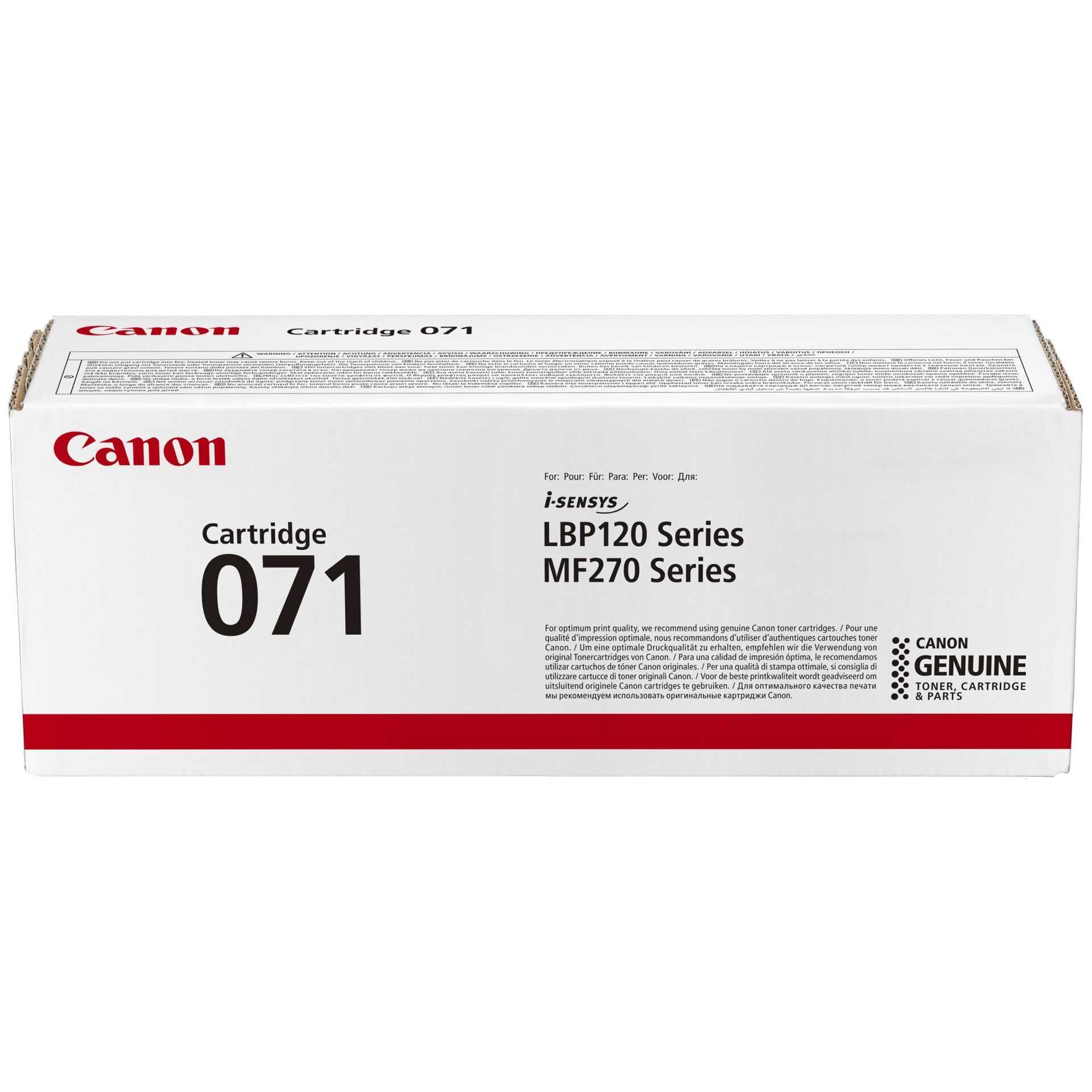 Canon Toner Cartridge 071 schwarz