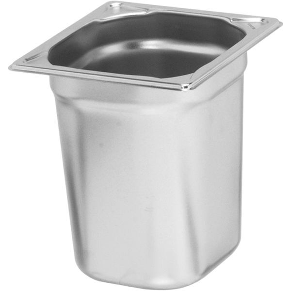 APS GN-Behälter 1/6 18/10 Edelstahl, Tiefe: 200 mm, Inhalt: 3,40 Liter
