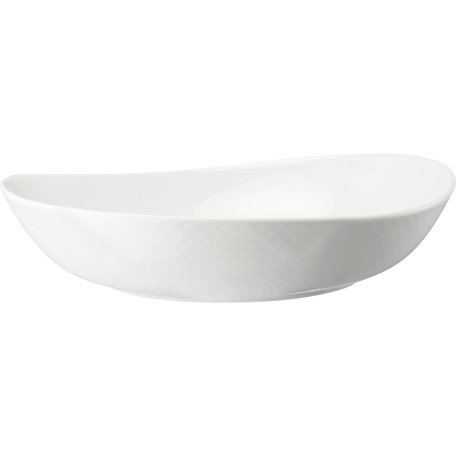 ROSENTHAL Junto Teller tief, coup, Länge: 250 mm, Breite: 240 mm, white
