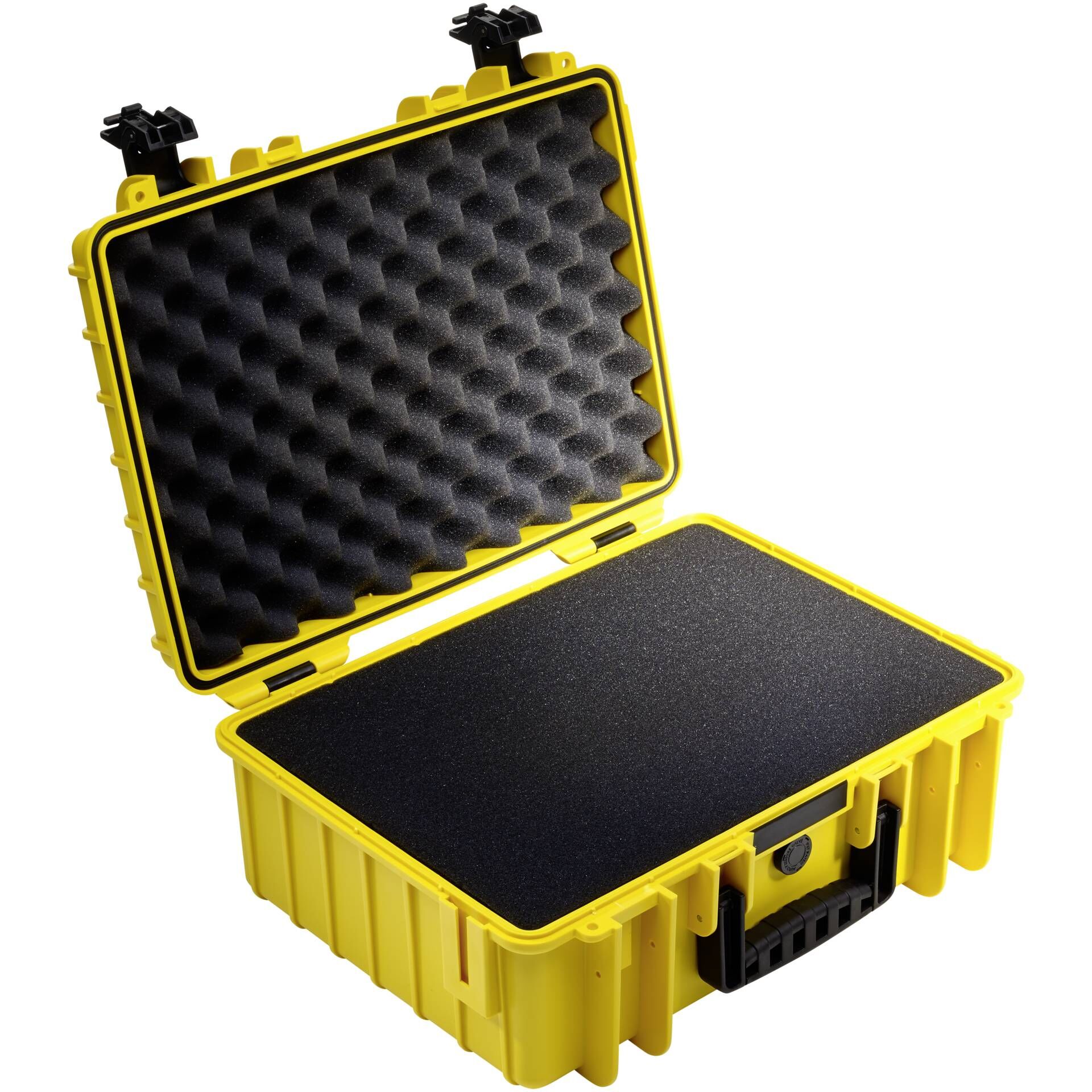 B&W outdoor.cases Type 5000 - Hartschalentasche - Polypropylen - Gelb