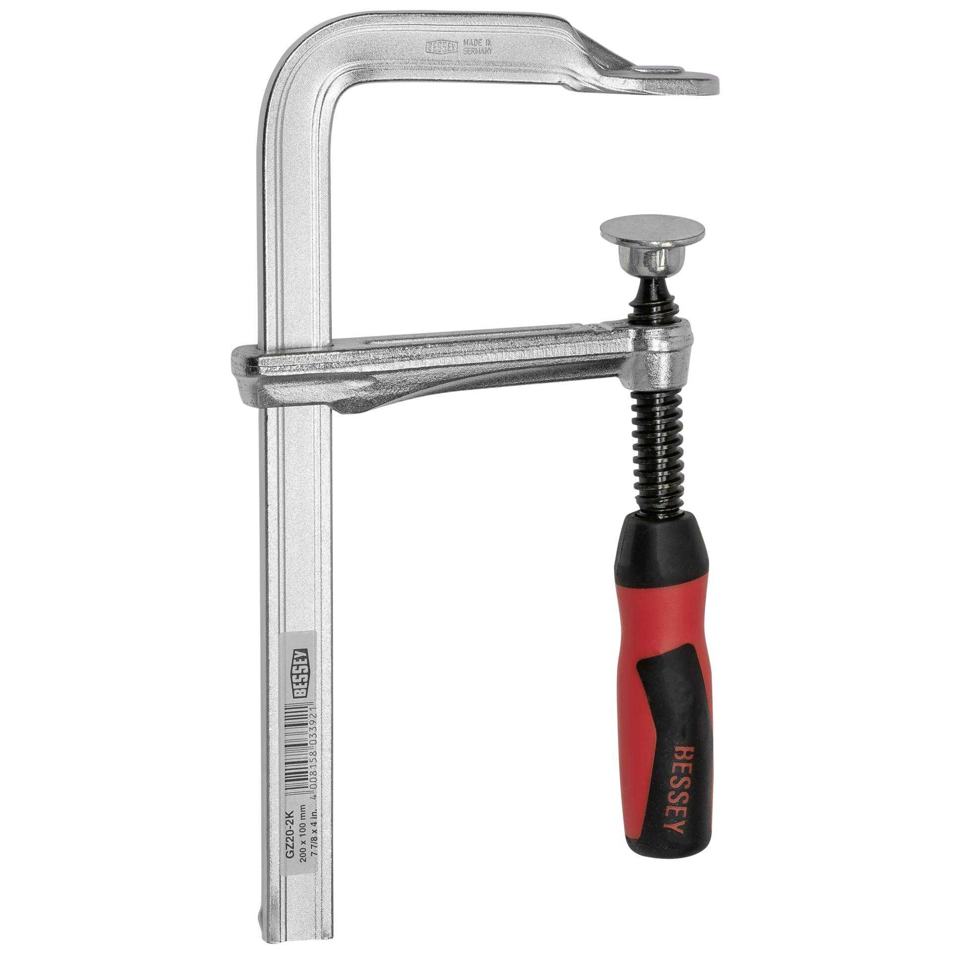 BESSEY Ganzstahl-Schraubzwinge GZ-2K 200/100