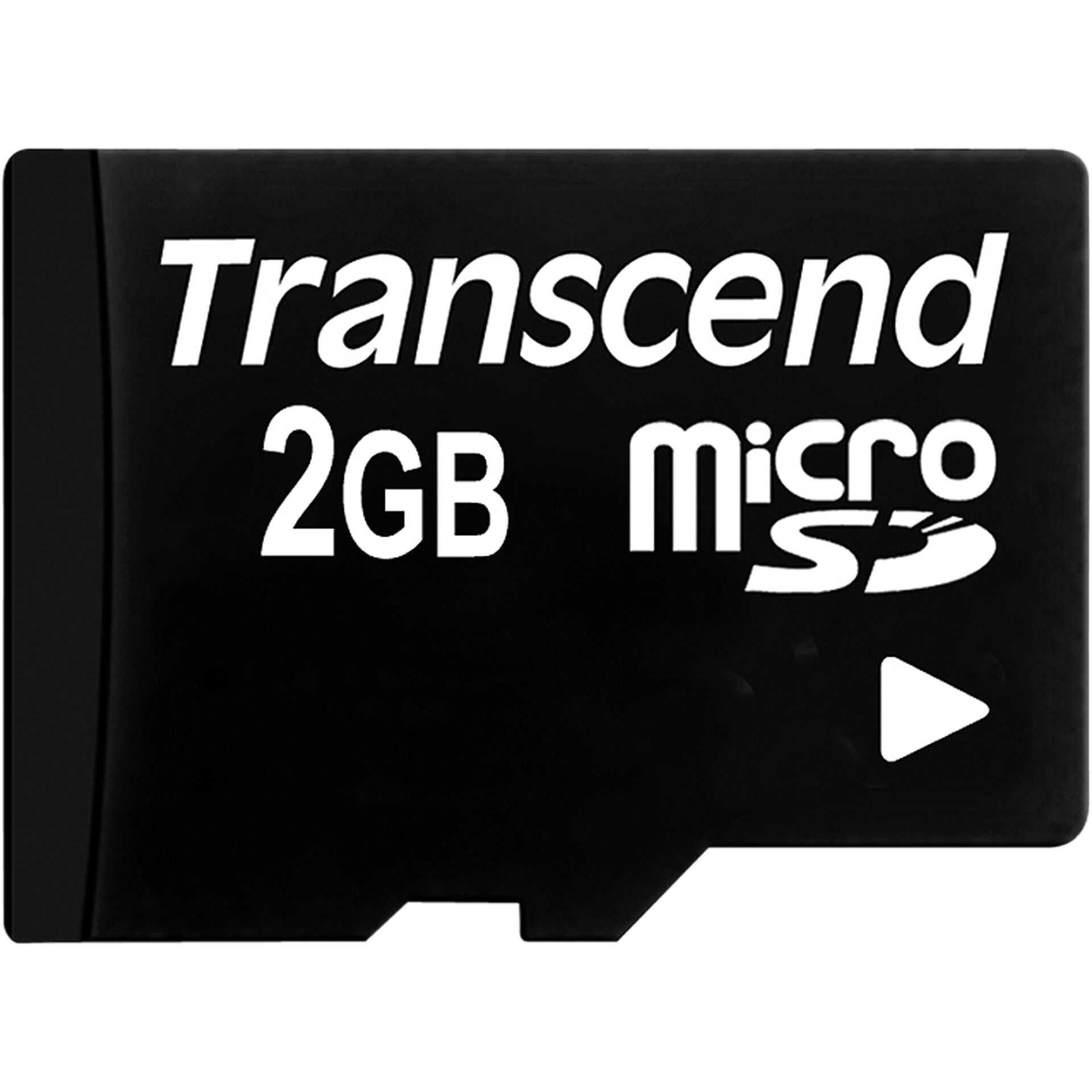 Transcend - Flash-Speicherkarte - 2 GB - microSD