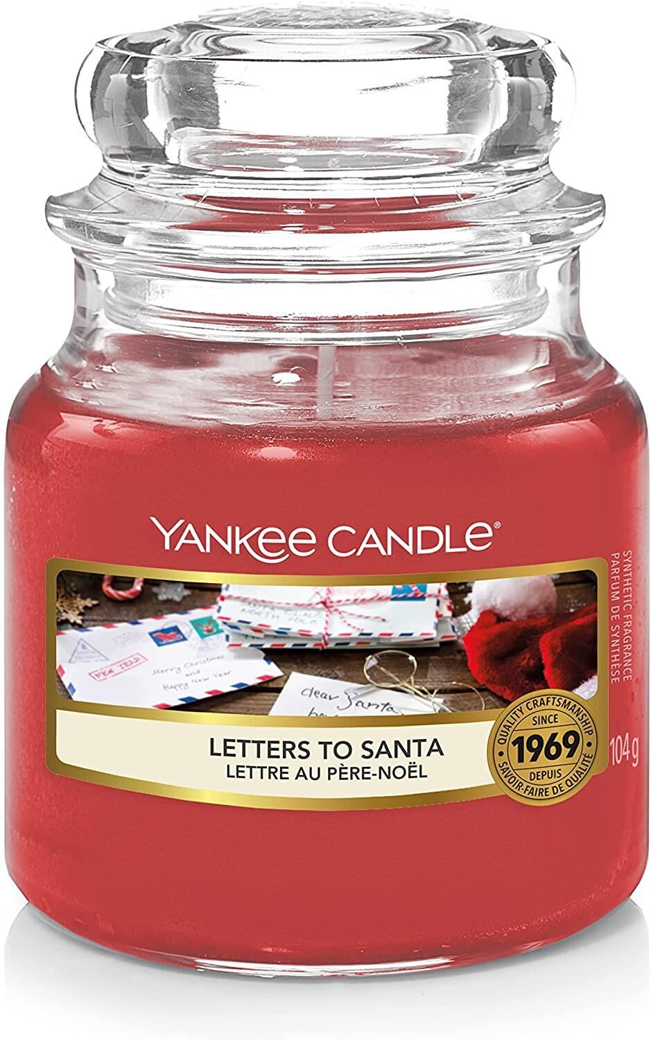 Yankee Candle  LETTERS TO SANTA SMALL JAR 104G