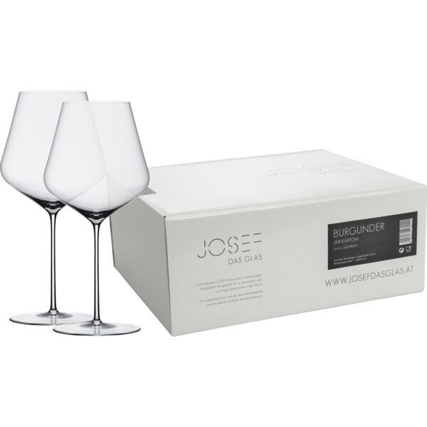 JOSEF Burgunderglas im 2-er Geschenkkarton