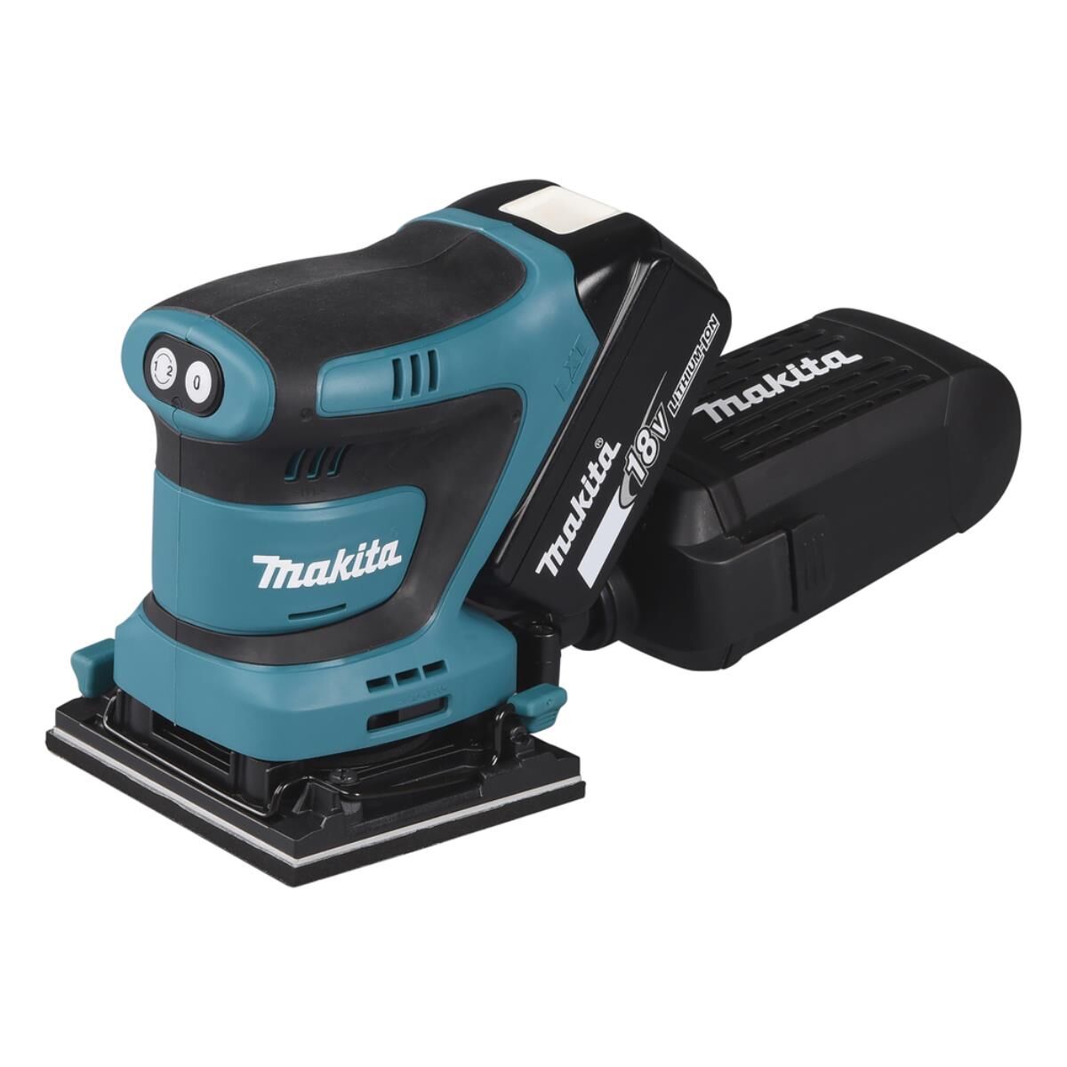 Makita Akku-Schwingschleifer LXT 18 V • 14.000 Schwingungen/min • 112 x 102 mm