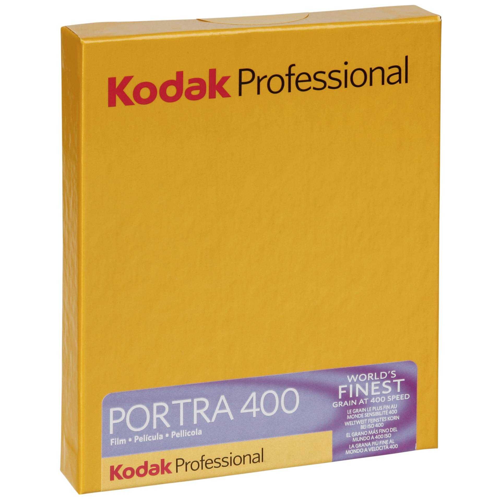 Kodak PROFESSIONAL PORTRA 400 - Farbnegativfilm - 4 x 5" - ISO 400 - 10 Blätter