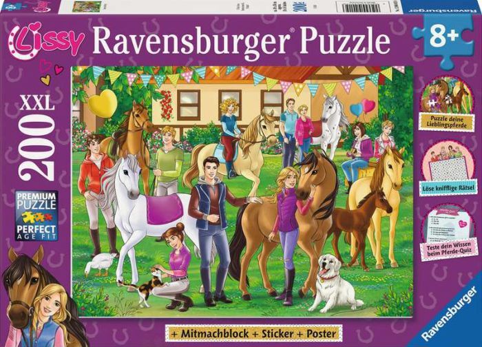 Ravensburger  12004015 Puzzle Lissy Activity 100/200 Teile XXL 12004015
