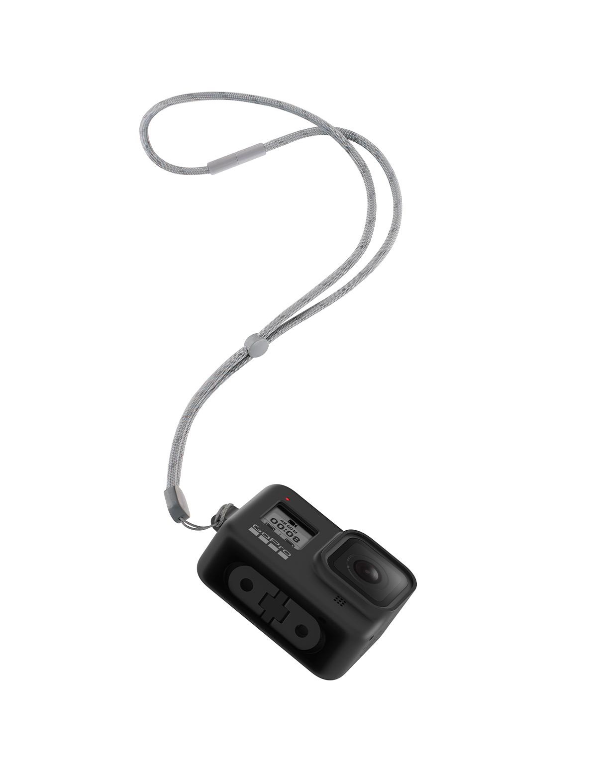 GoPro Hülle + Trageband HERO8, Blackout