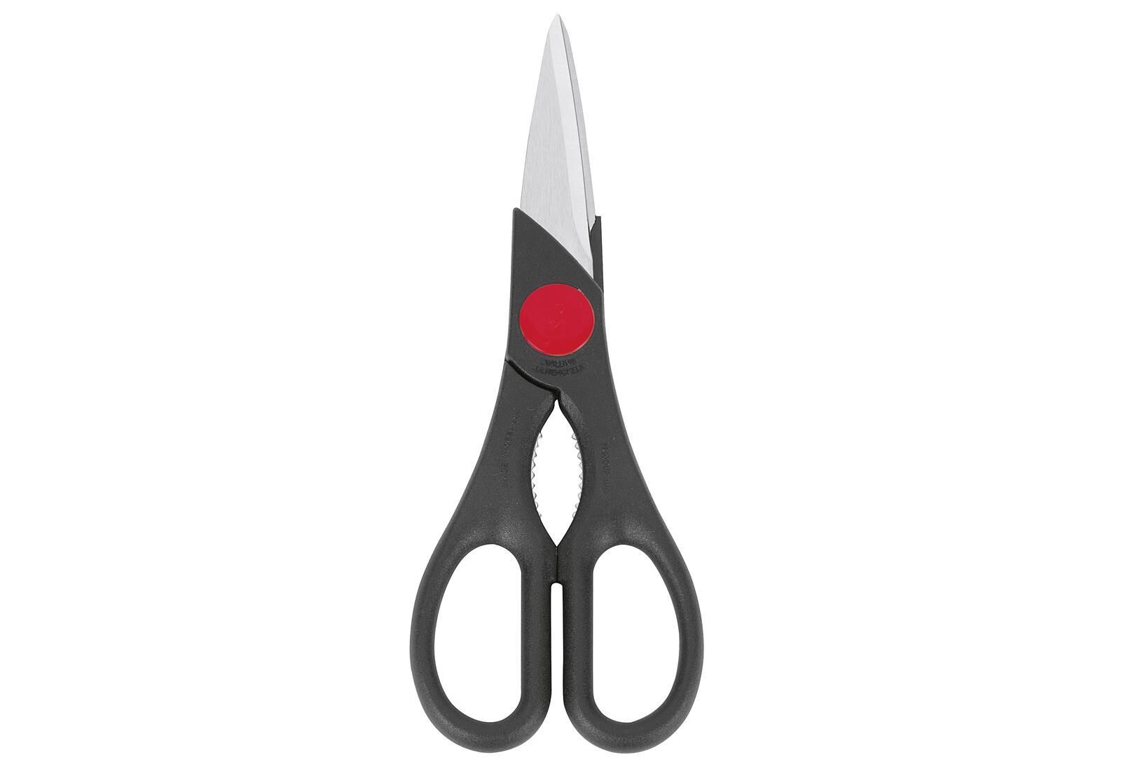 Zwilling Vielzweckschere 20cm Edelstahl schwarz mit rotem Punkt 43967-200-0