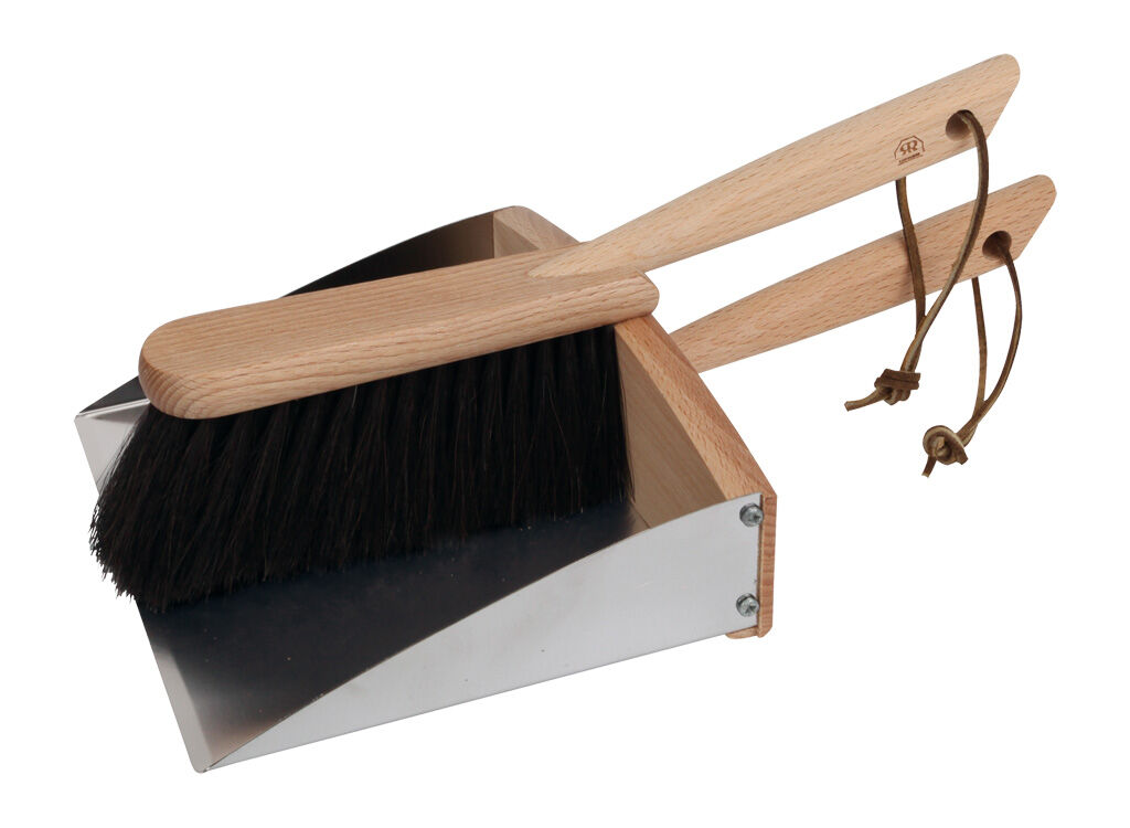 Redecker Kehrschaufel/Handfeger-Set mit Magnet