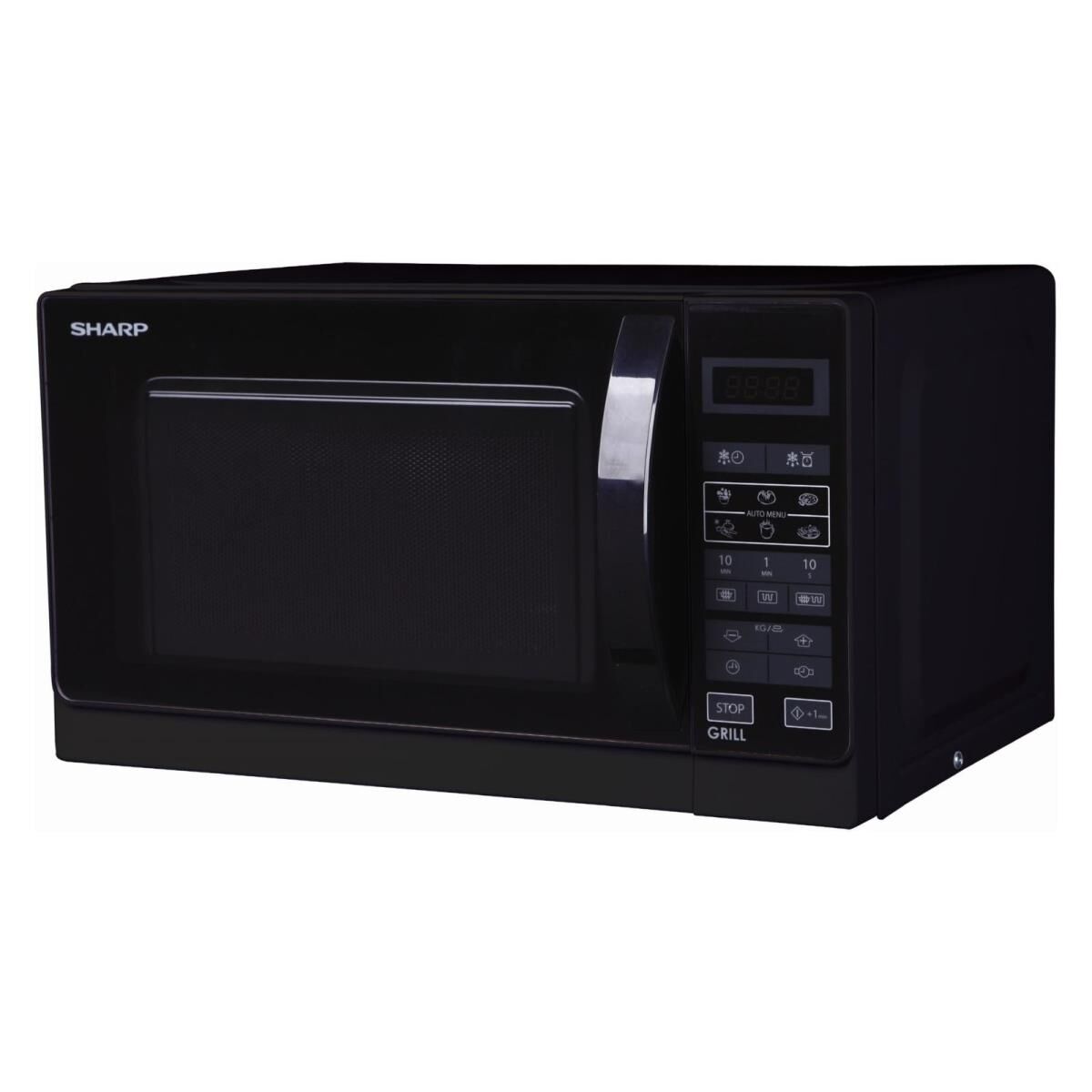 Sharp R642BKW Mikrowelle mit Grill