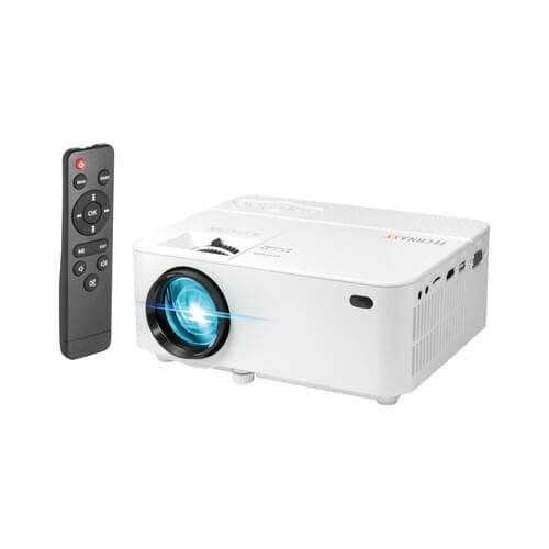 Technaxx TX-113 Mini-LED Beamer tragbarer Projektor 32-176" (81-447 cm)