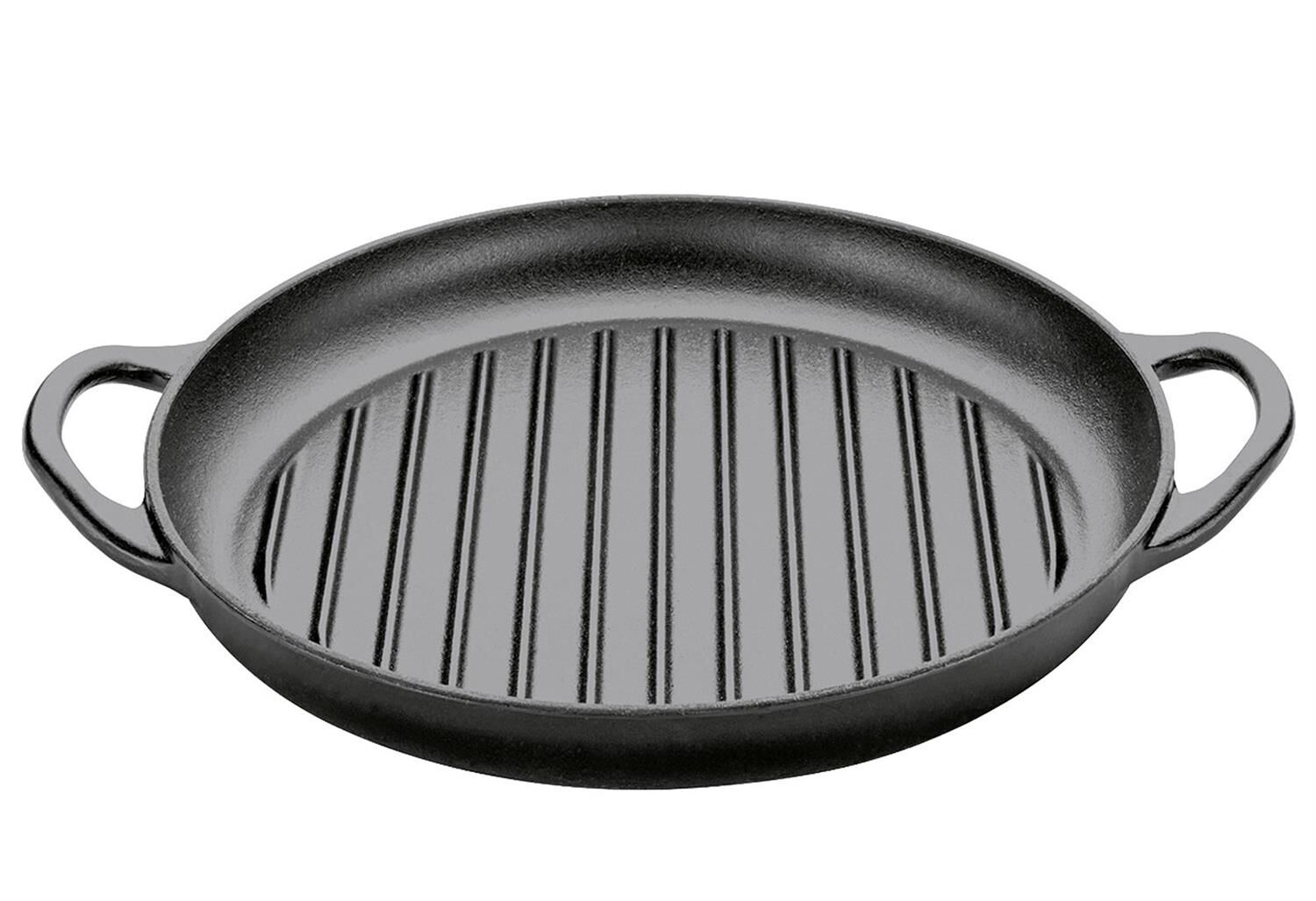 KÜCHENPROFI Grillpfanne PROVENCE 2 Griffe 30cm schwarz