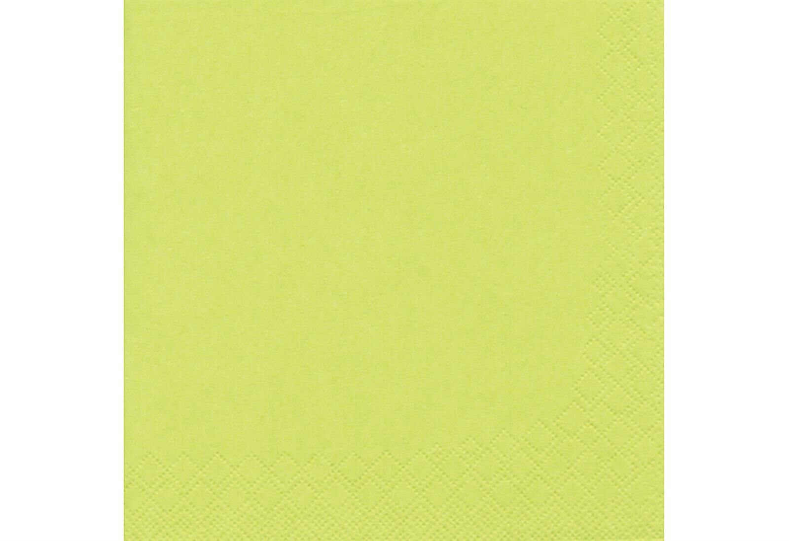 TI-FLAIR Lunch-Serviette 33x33cm lime 20er Pack