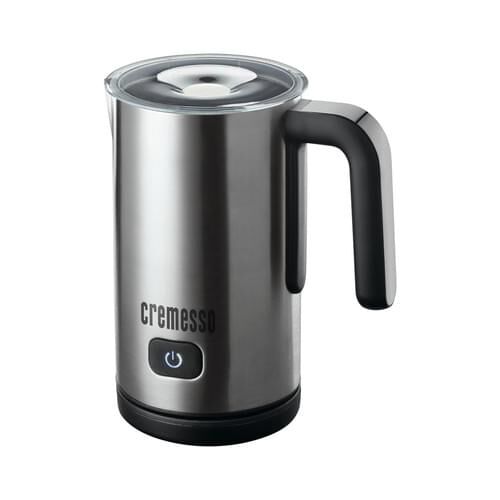 CREMESSO Milchschäumer 150ml Milchschaum 300ml Milch chrom-sw DCR 100