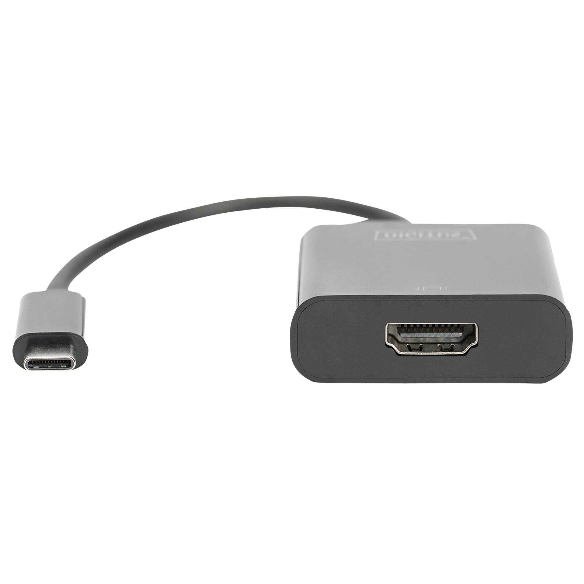 DIGITUS - Externer Videoadapter - USB-C 3.1 - HDMI - Schwarz