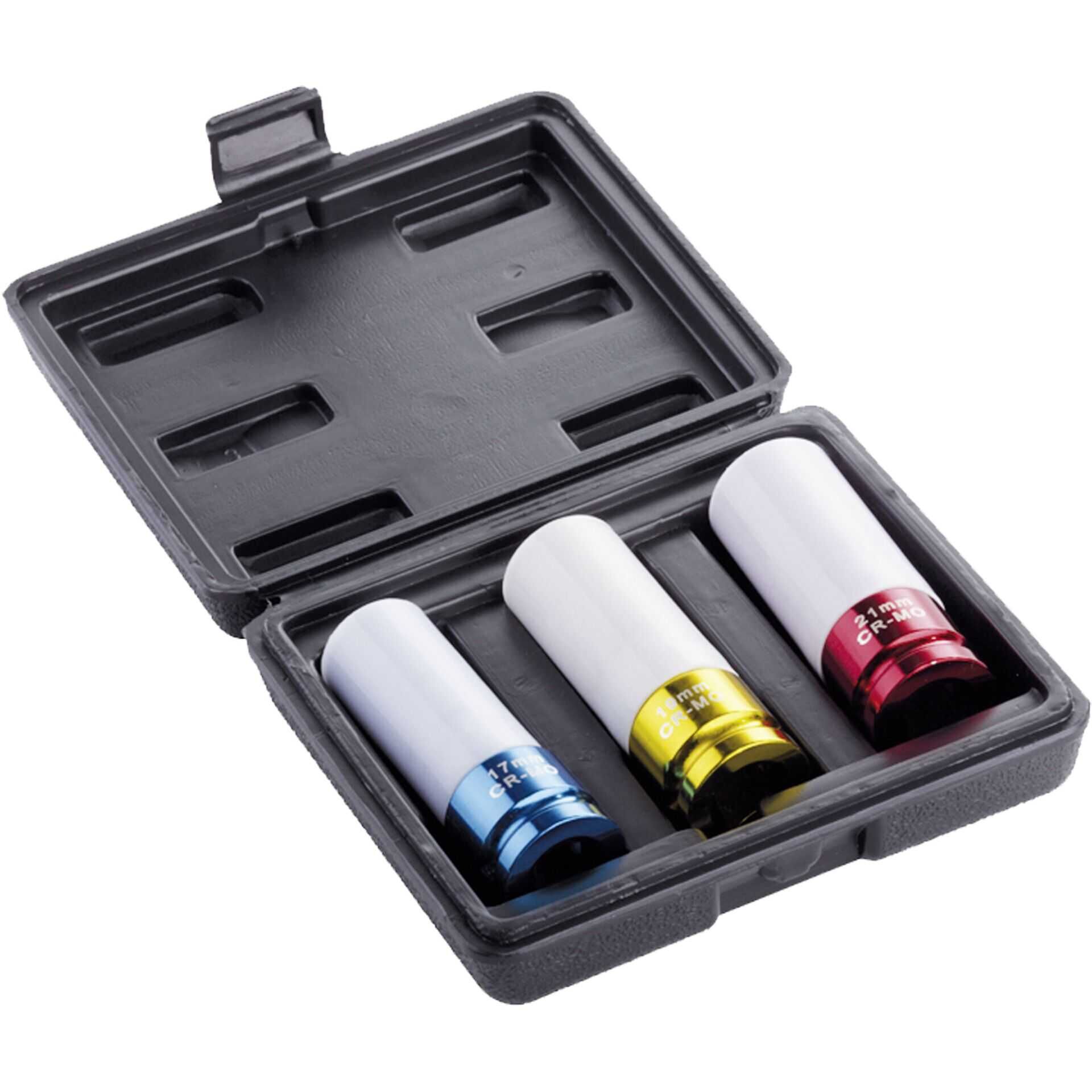 Aerotec 1/2 Zoll 3er Nussen-Satz zum Radwechsel