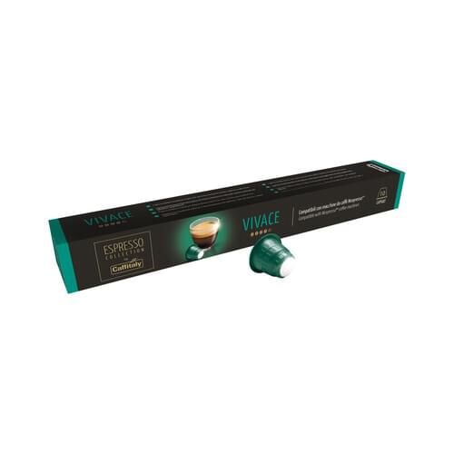 Caffitaly Capsule Vivace 10 Kaffee Kapseln für das Nespresso®-System