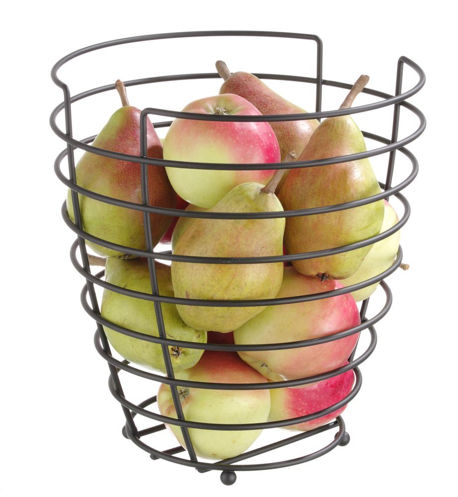 HENDI Obstkorb, schwarz, ⌀230x(H)250mm