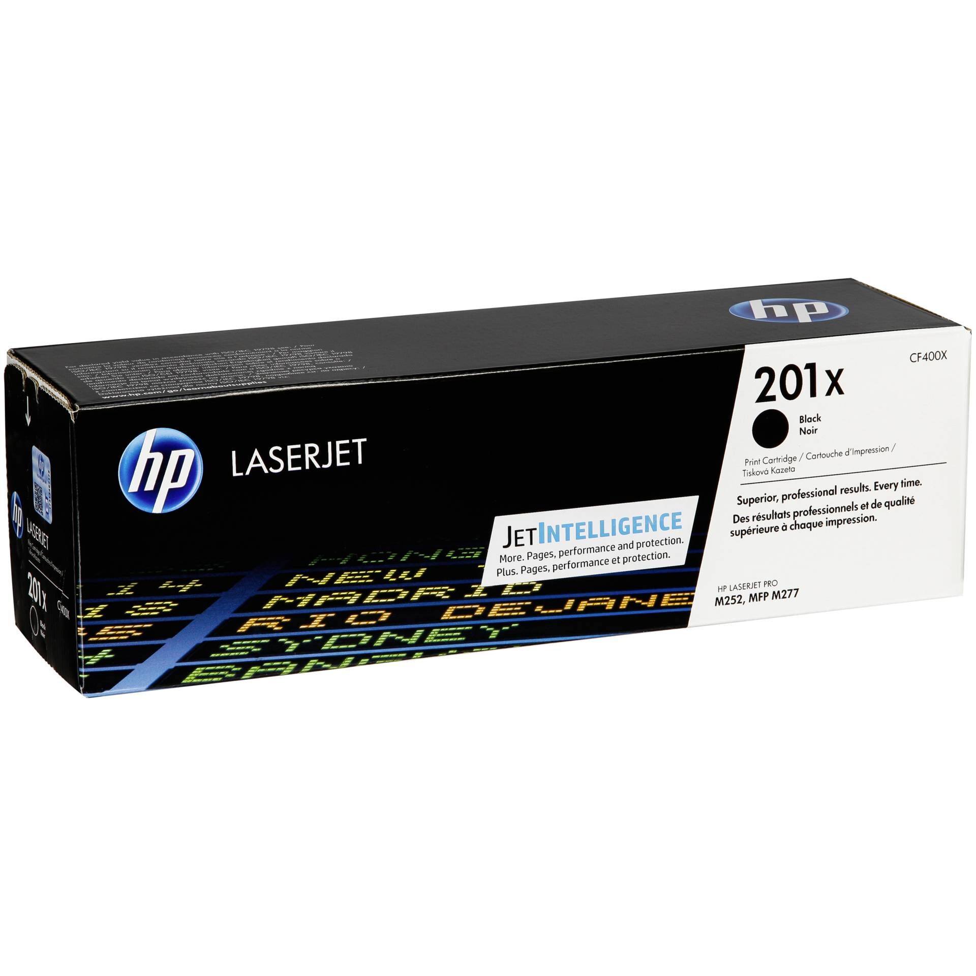 HP 201X - Hohe Ergiebigkeit - Schwarz - Original - LaserJet - Tonerpatrone (CF400X)