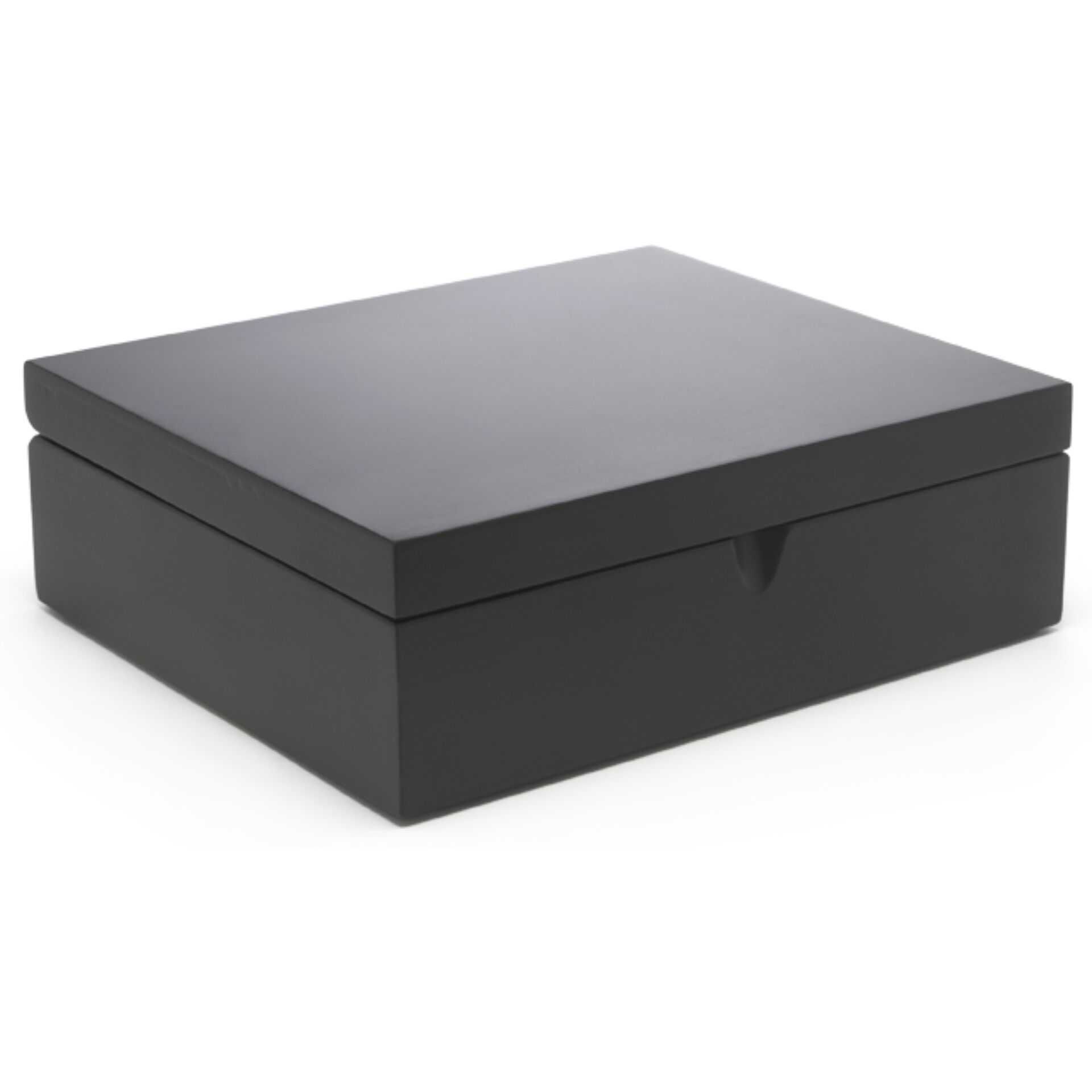 Bredemeijer Teebeutelbox mit 6 Fächern, schwarz        184006