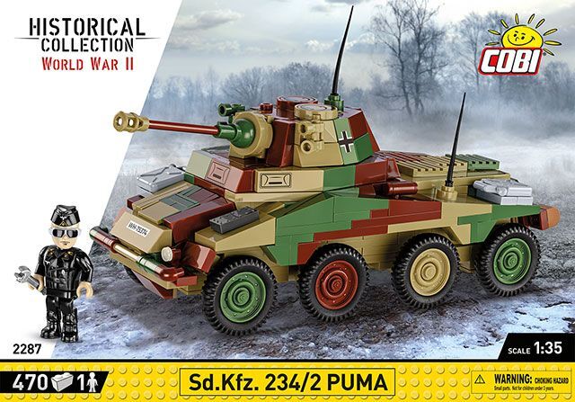 Cobi Cobi 2287 Sd Kfz 234/2 Puma 2287
