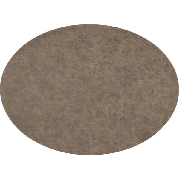 Tischset oval Truman kaffee